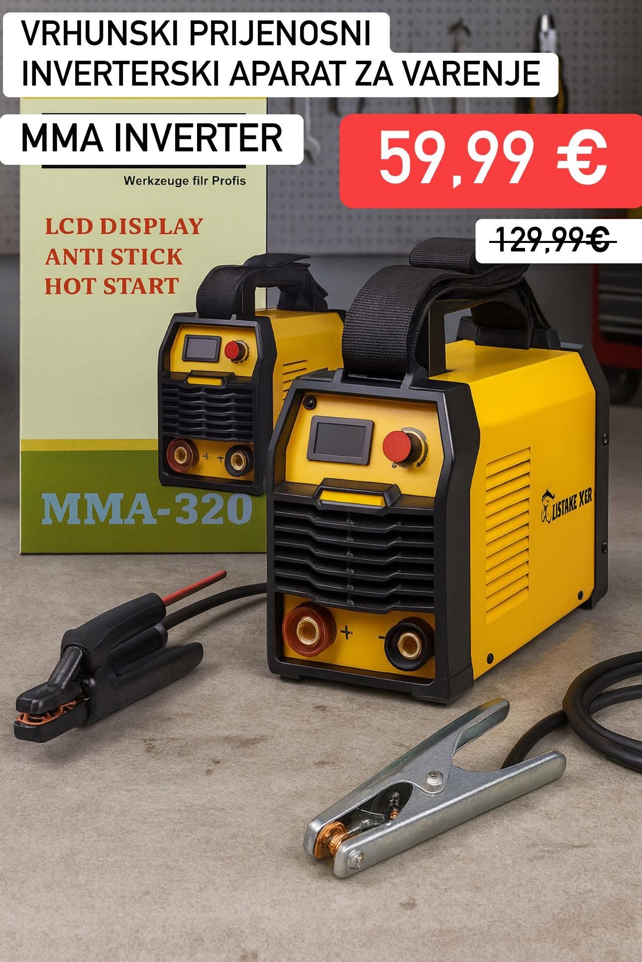 MMA INVERTOR NA SVAŘOVÁNÍ