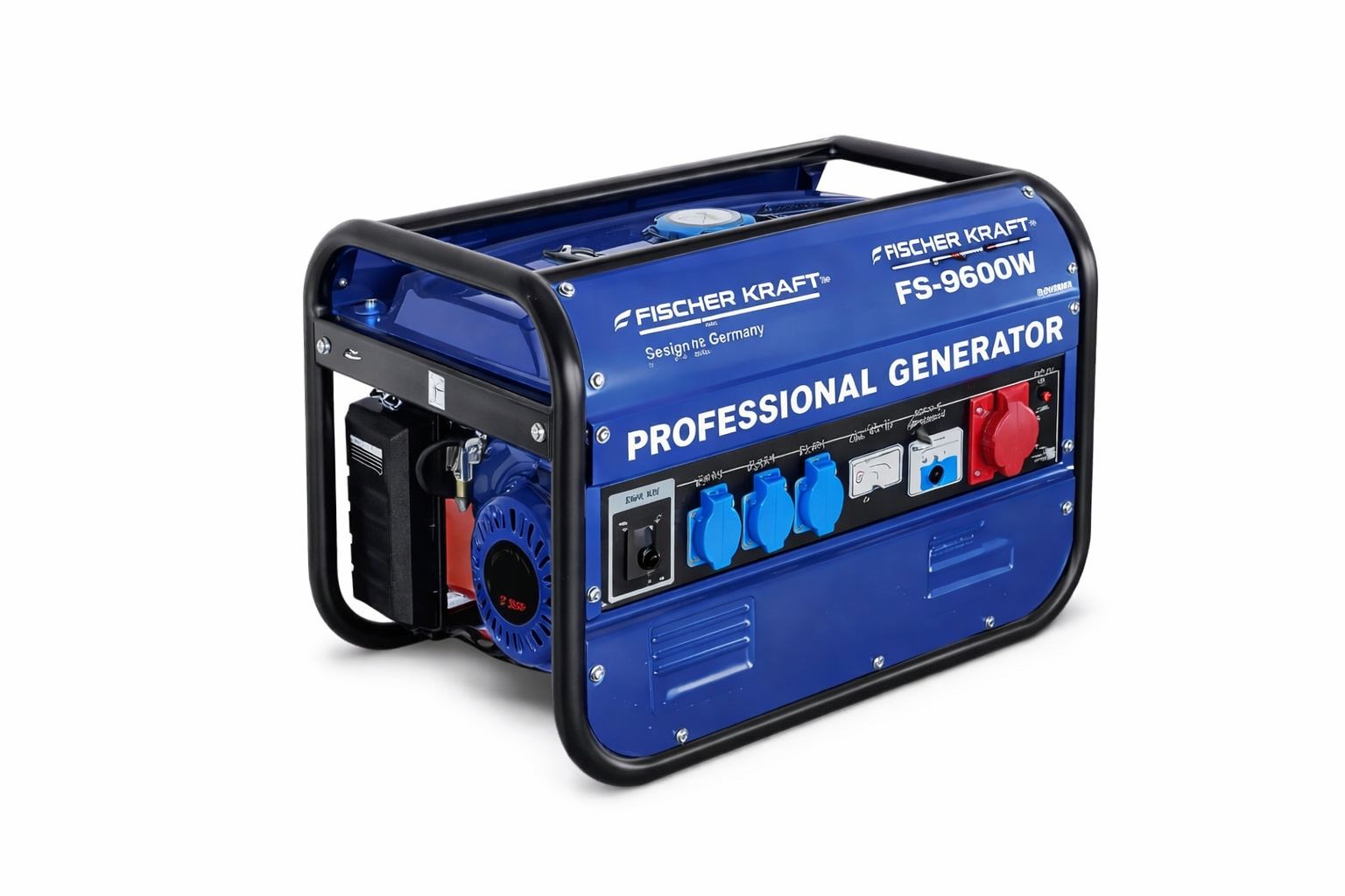 Elektrocentrála Fischer Kraft FS-9600W, Trojfázová, 163cc – Profesionálny Generátor