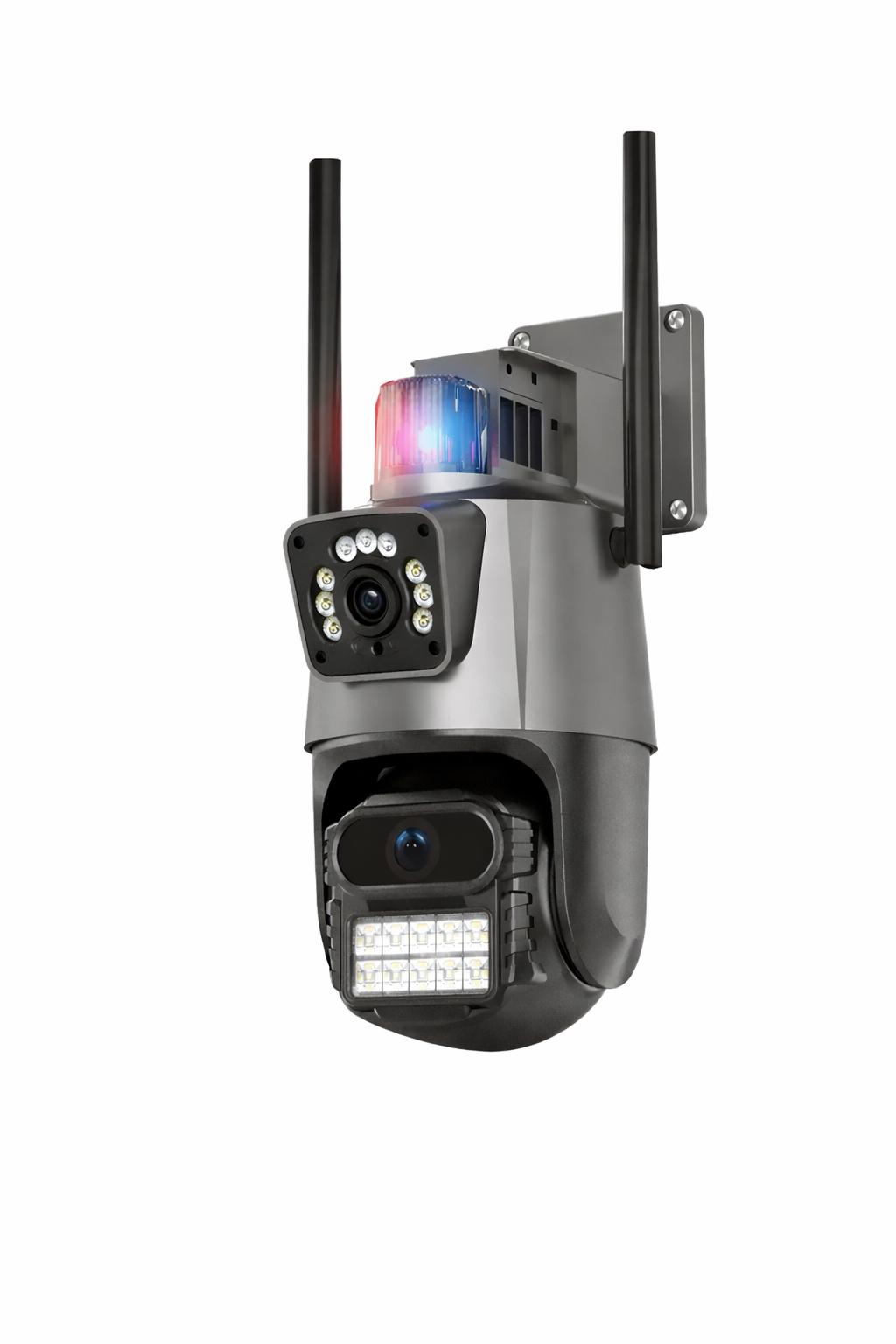 WiFi SMART SECURITY KAMERA 4K UHD – Dual Lens (8MP / 2x4MP)