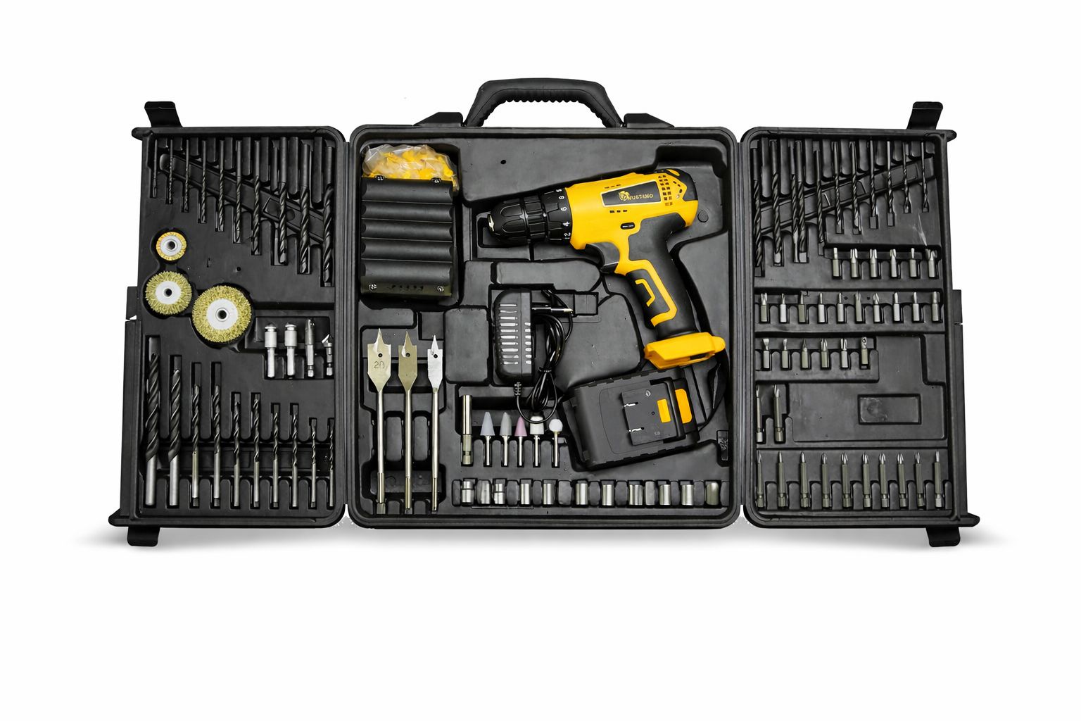 Akumulatorska Bušilica – Set Alata u Koferu 100+ Dijelova
