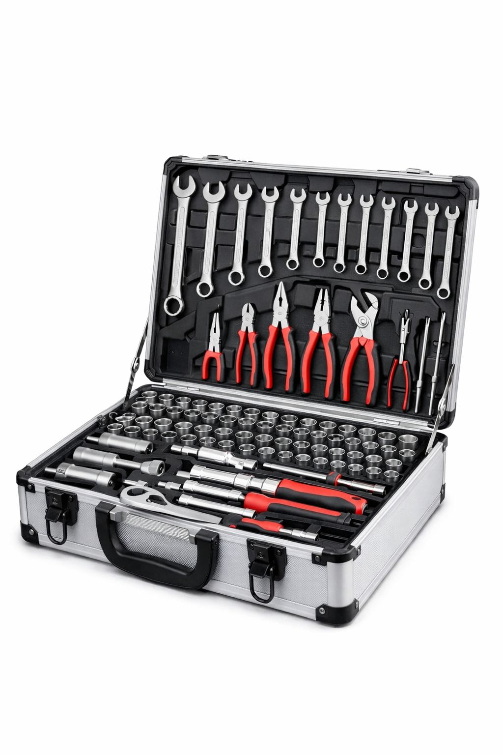 Set alata 609 dijelova – univerzalni profesionalni komplet u aluminijskom koferu