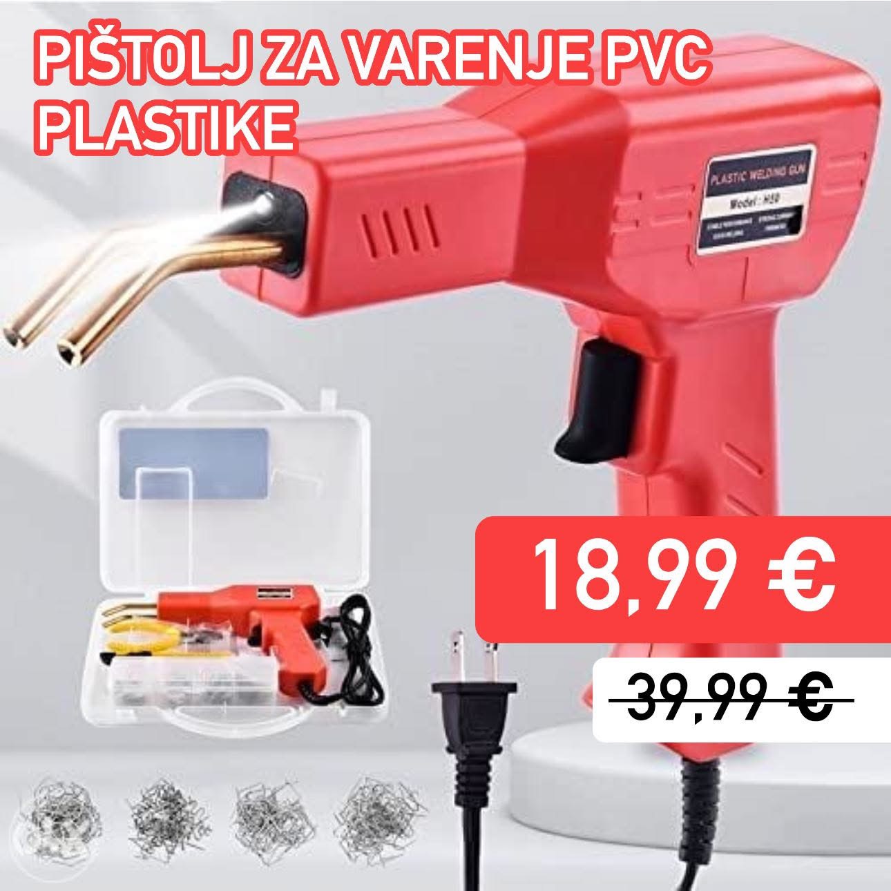 Pištolj za varenje plastike