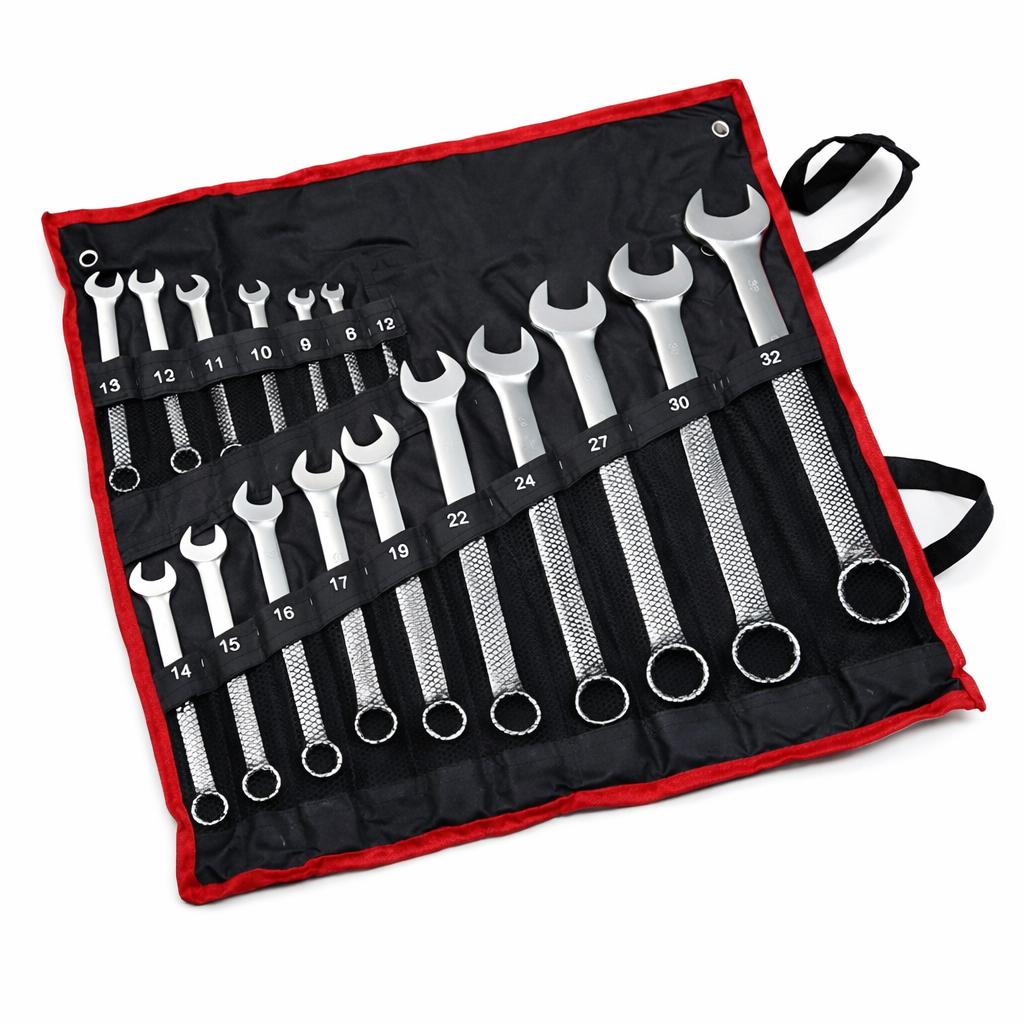 FLINKE Profesionalni Set Viličastih Ključeva 6–32 mm (17 komada)