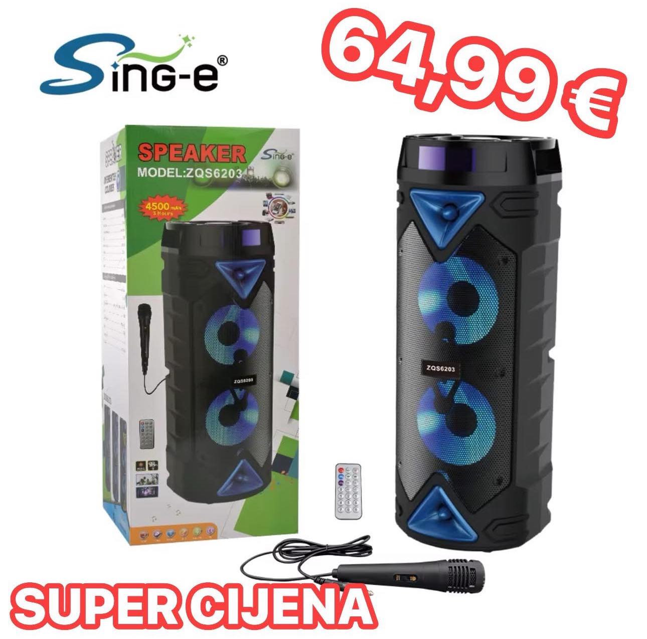 Bluetooth Zvučnik s Mikrofonom